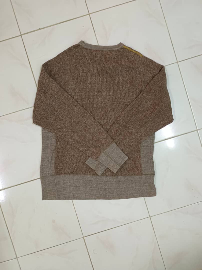 Japanese Brand × Stussy Stussy Crewneck Sweatshirt Knitted Brown Size US M / EU 48-50 / 2 - 3 Thumbnail