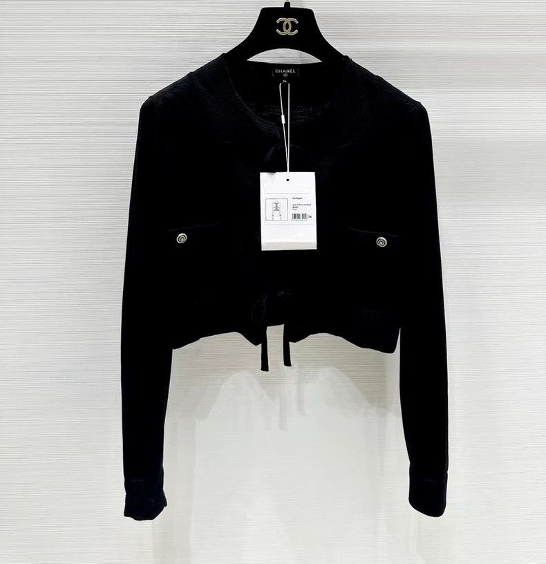 Chanel Chanel Knit Tie Cardigan F34 Size US S / EU 44-46 / 1 - 1 Thumbnail