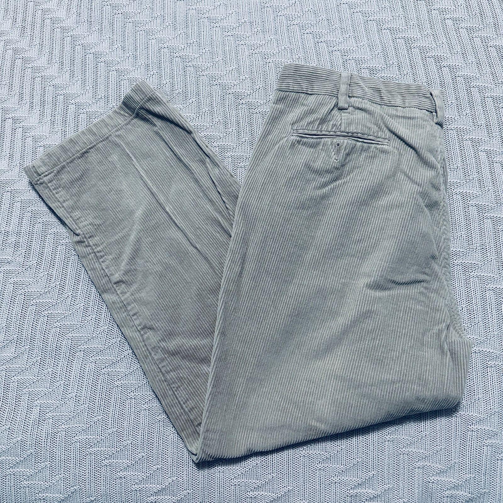 Nautica Nautica dansforth classic fit khaki corduroy pants Size US 38 / EU 54 - 1 Thumbnail