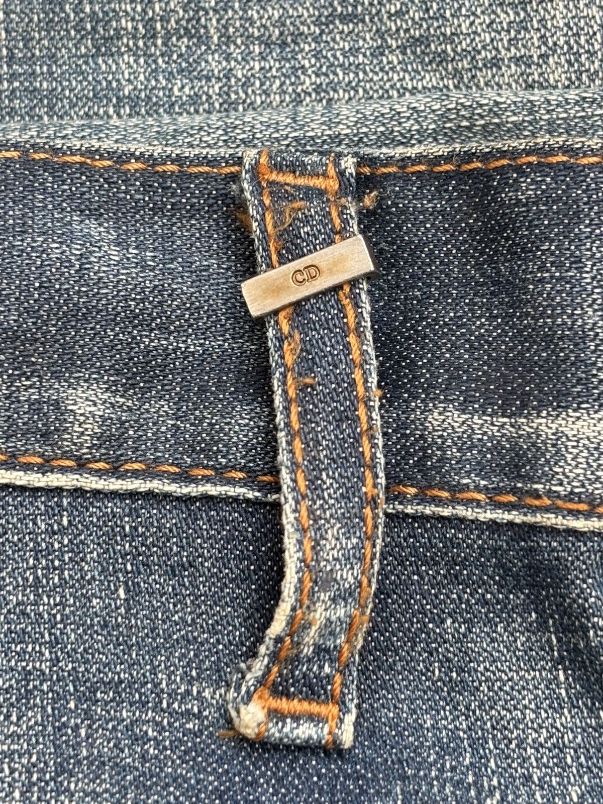 Dior Hedi Slimane Clawmark Indigo Denim Jeans Size US 29 - 9 Thumbnail