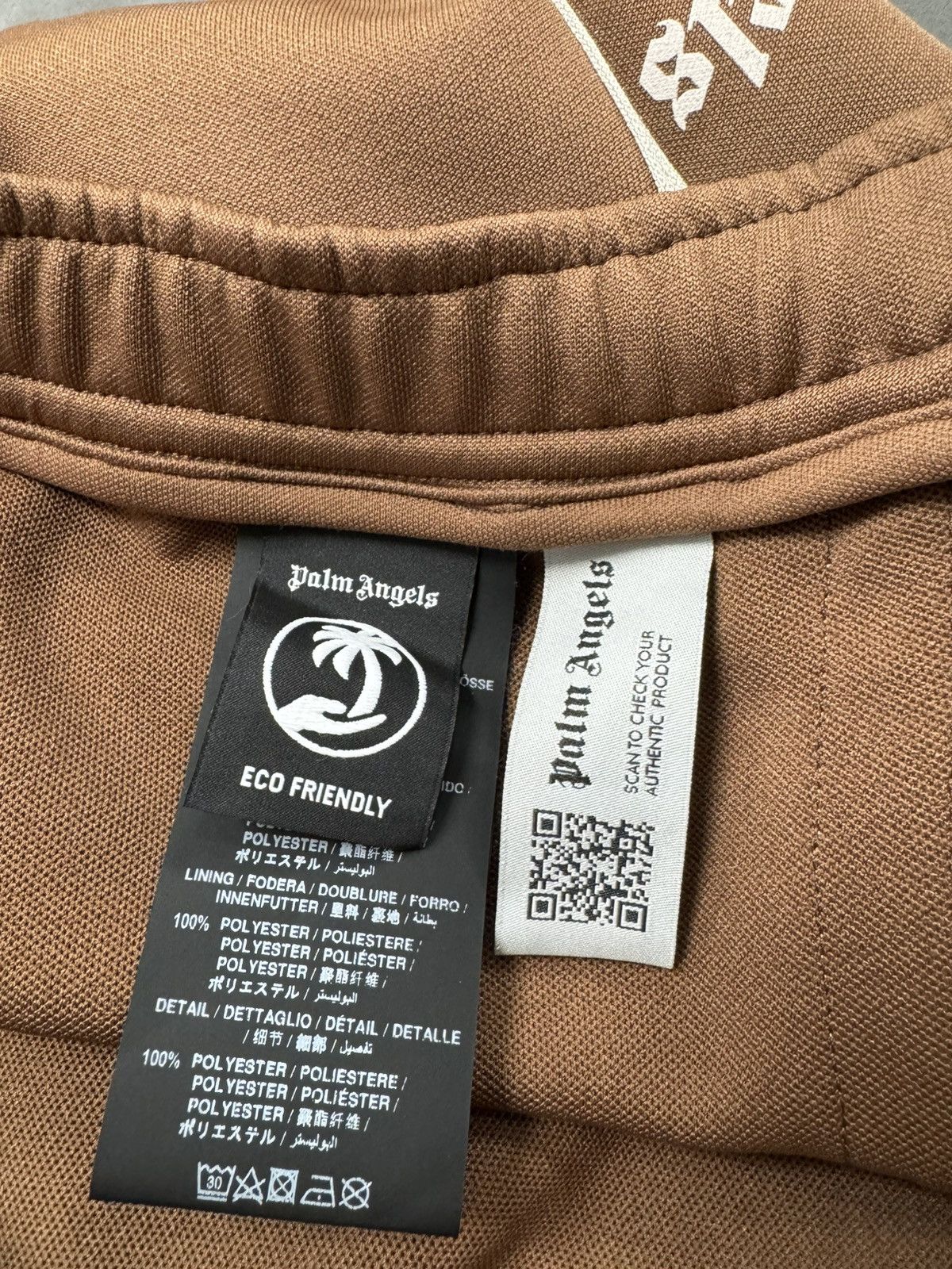 Palm Angels New Logo Track Pants - Brown, M Size US 32 / EU 48 - 5 Thumbnail