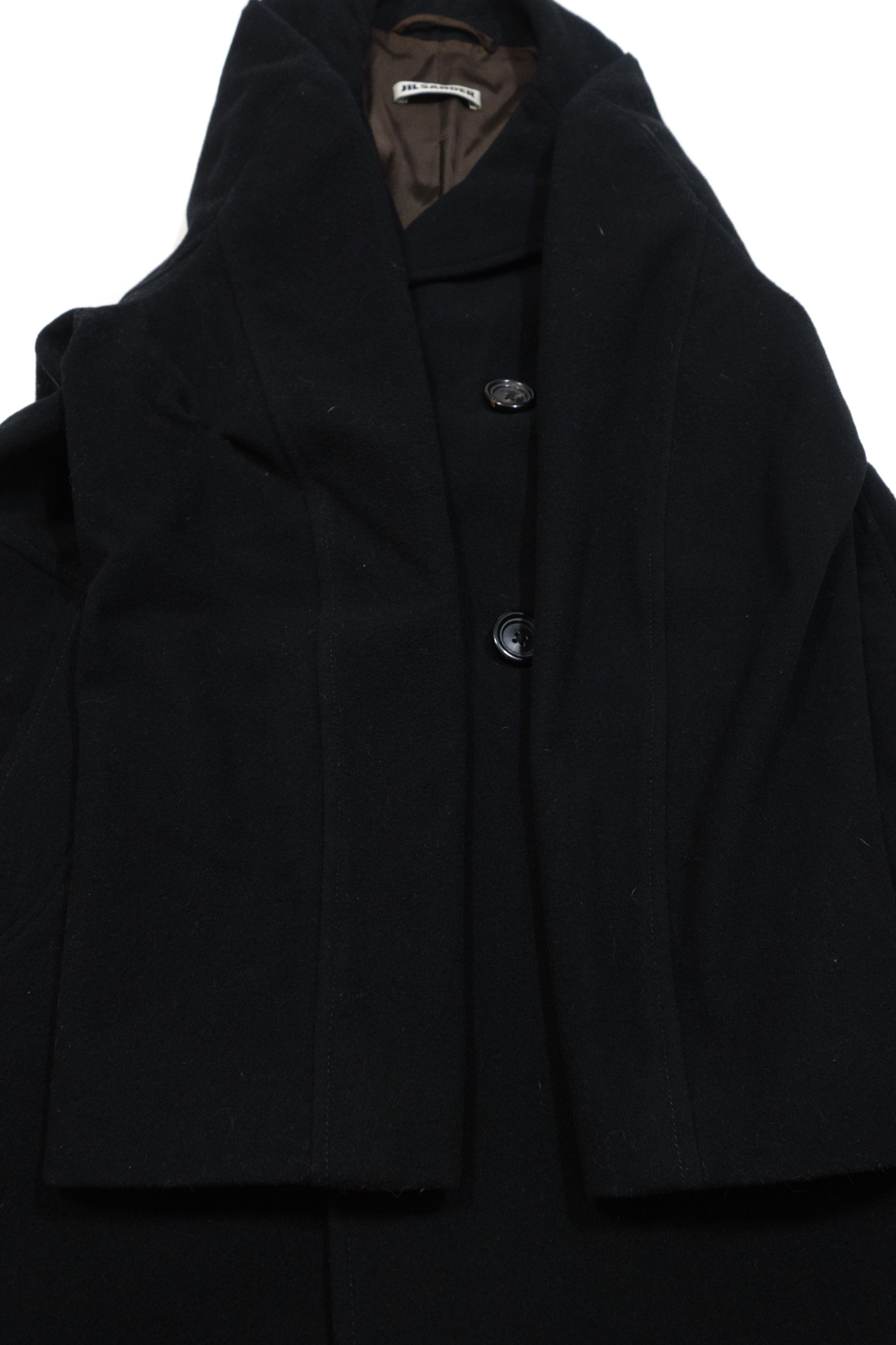 Jil Sander 00s Wool Double-Breasted Peacoat Jacket Raf Simons Size S / US 4 / IT 40 - 6 Thumbnail