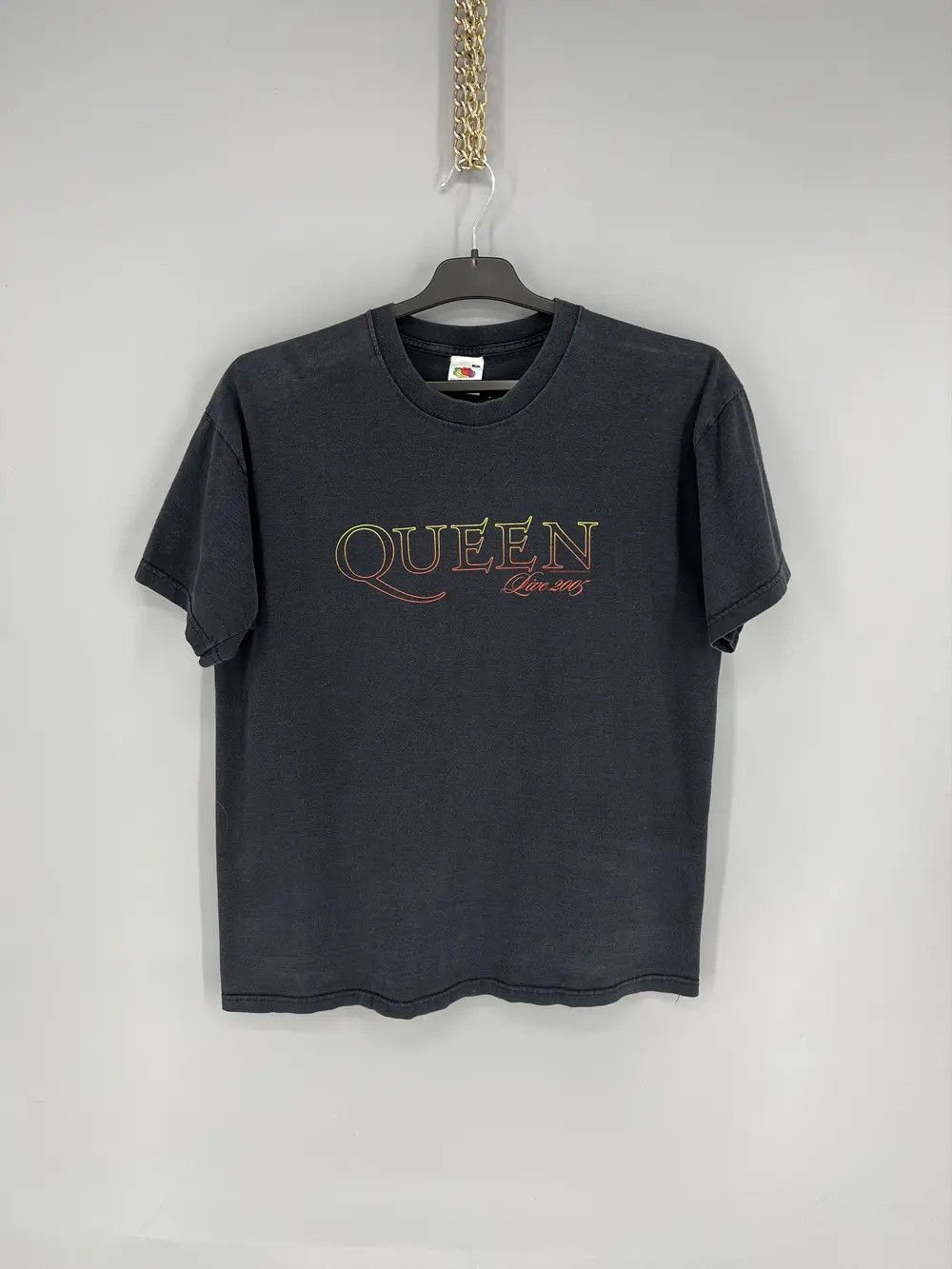 Band Tees Vintage 2005 Queen Tour Band Tee Dead Horror Print Band Rock Size US M / EU 48-50 / 2 - 1 Thumbnail