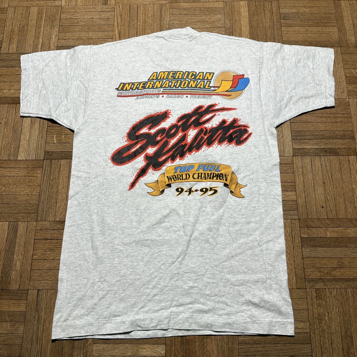 Vintage Vintage Racing tee Size US L / EU 52-54 / 3 - 2 Thumbnail
