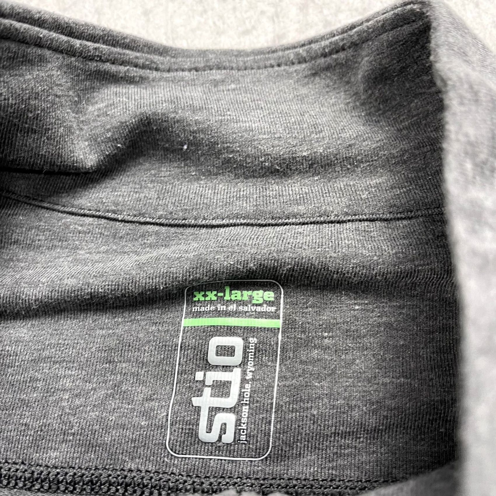 Vintage Stio Jacket Mens 2XL Gray Zip Pullover Outdoor Hiking - Regular Size US XXL / EU 58 / 5 - 3 Thumbnail