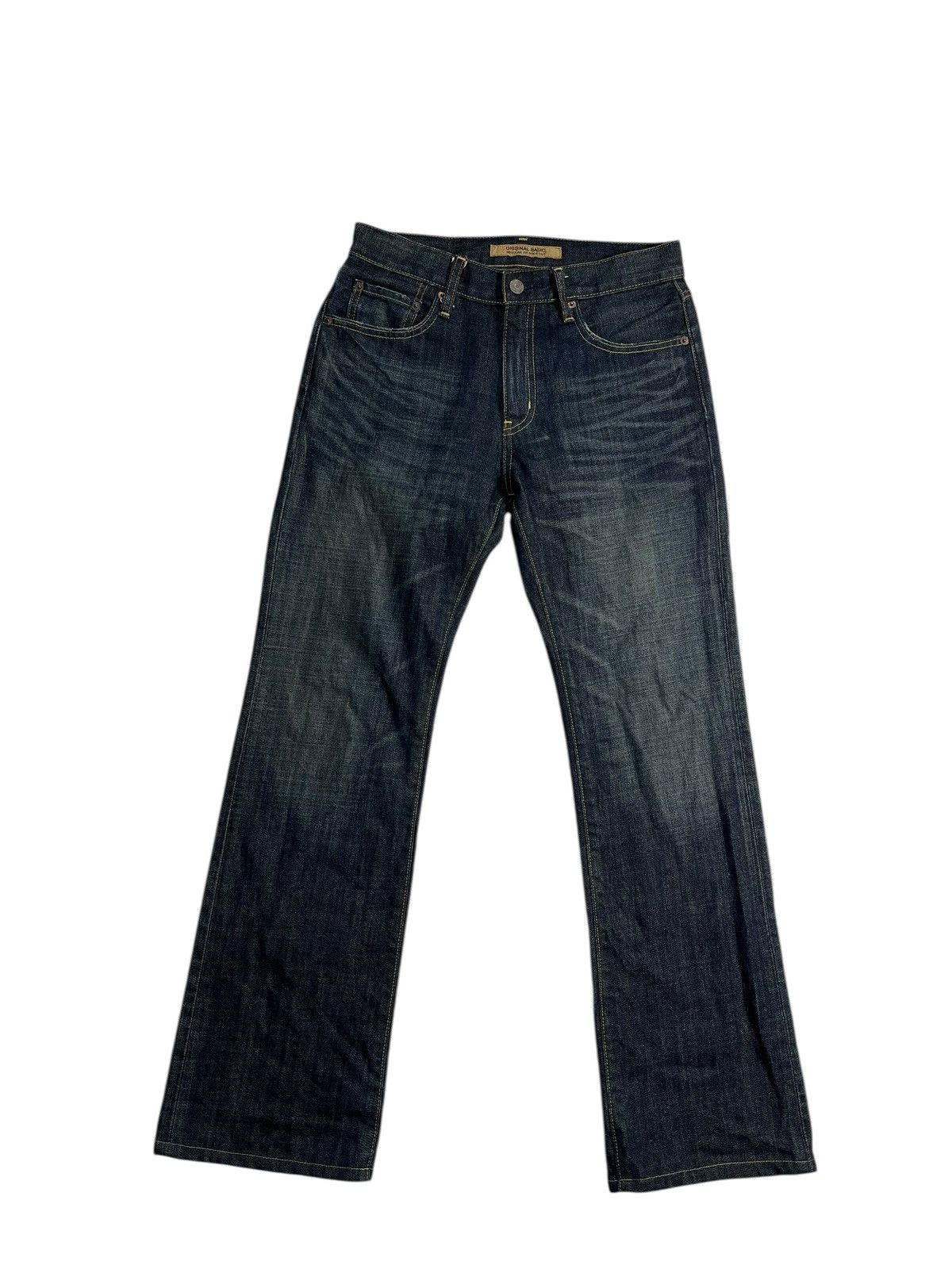 Uniqlo UNIQLO B002 BOOTCUT JEANS Size US 30 / EU 46 - 1 Thumbnail