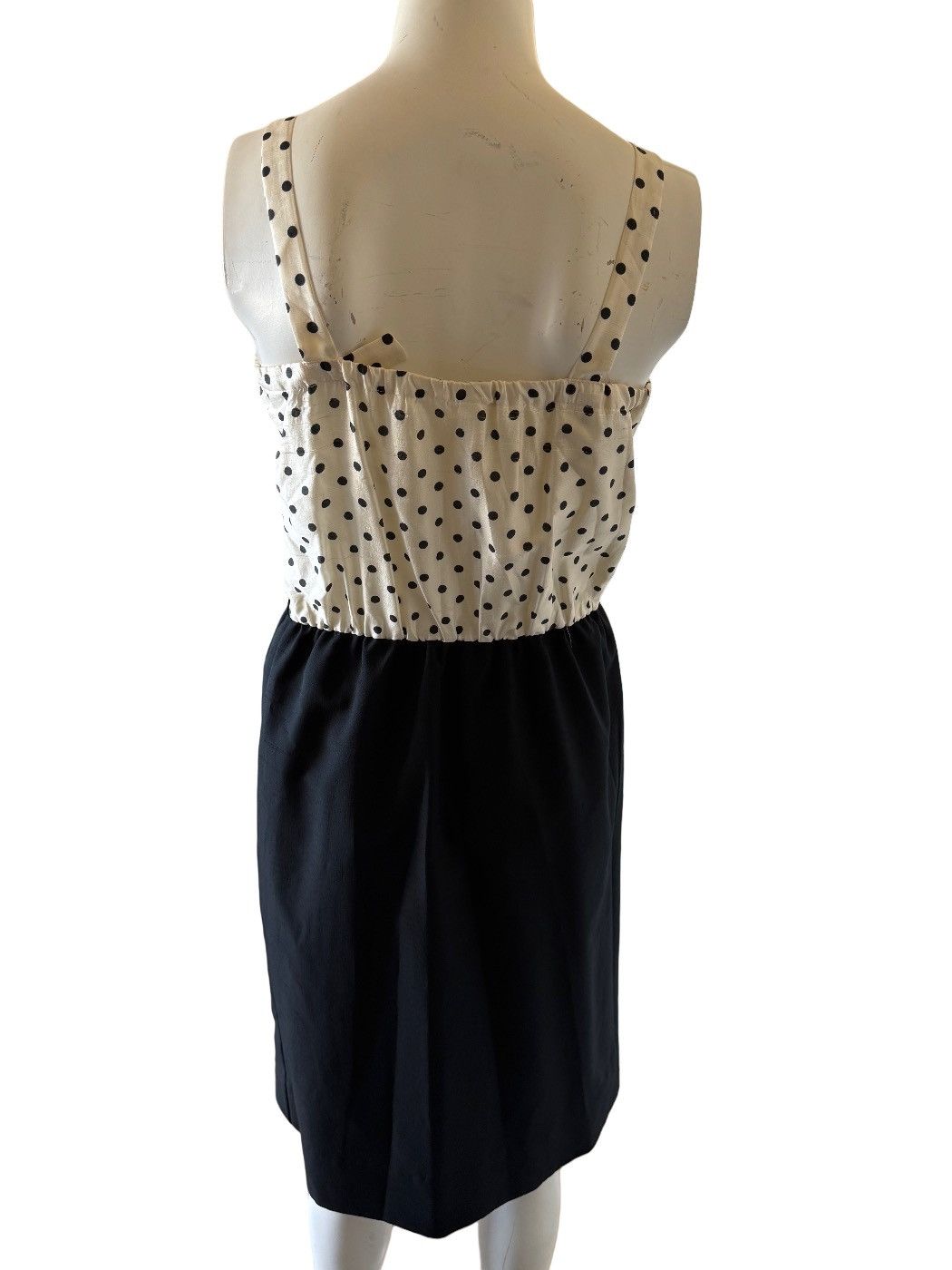 Other Vintage dress women’s medium retro white black polka dot Size M / US 6-8 / IT 42-44 - 3 Thumbnail