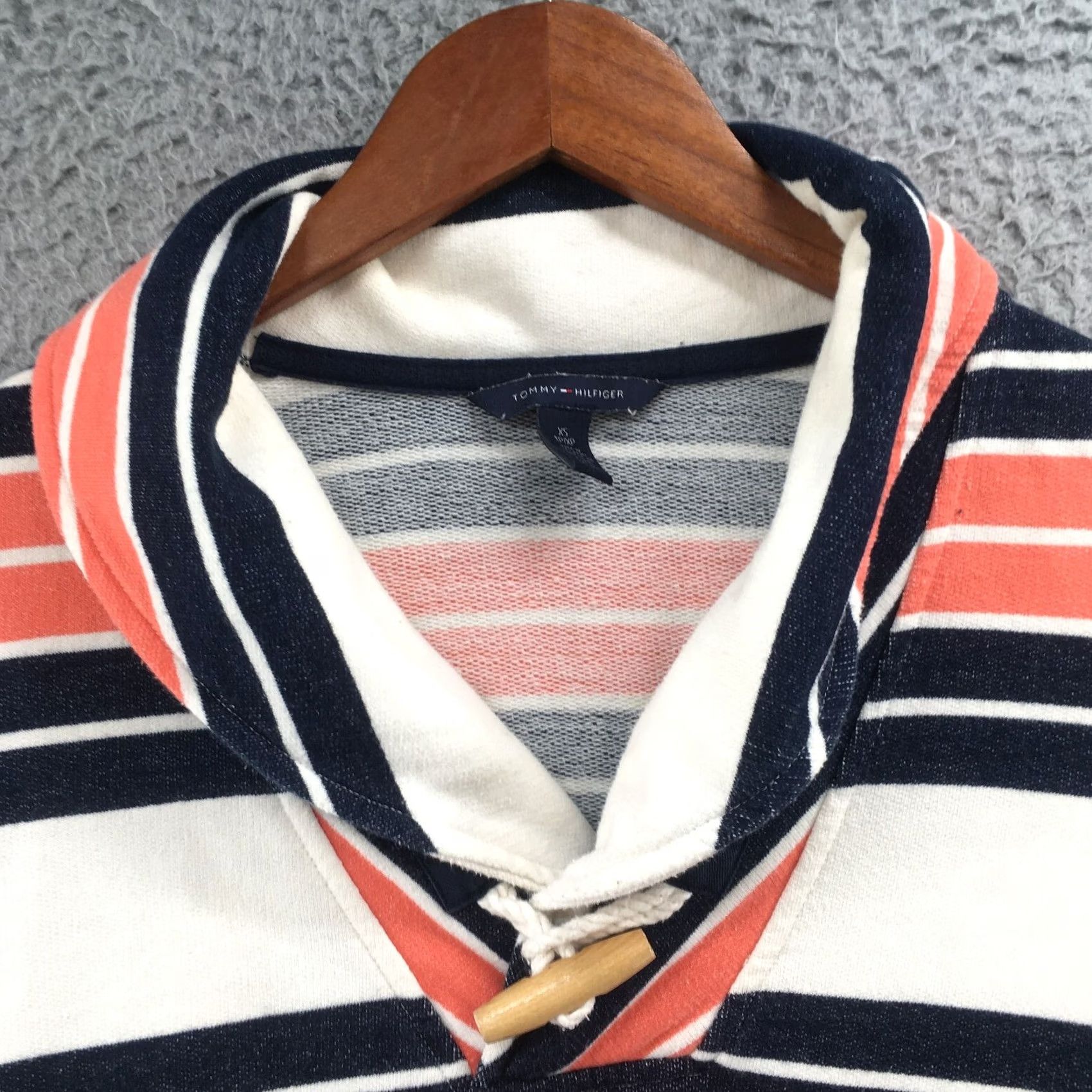Tommy Hilfiger Tommy Hilfiger Pullover Sweater Womens XS Multicolor Cotton Blend Striped Casual Size XS / US 0-2 / IT 36-38 - 3 Thumbnail