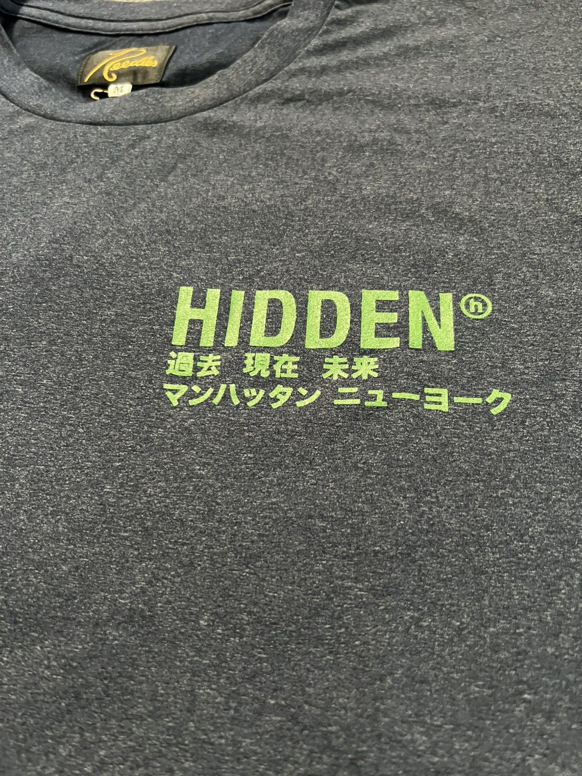 HIDDEN × Needles Needles Hidden NY Butterfly Logo T-Shirt Size US M / EU 48-50 / 2 - 4 Thumbnail