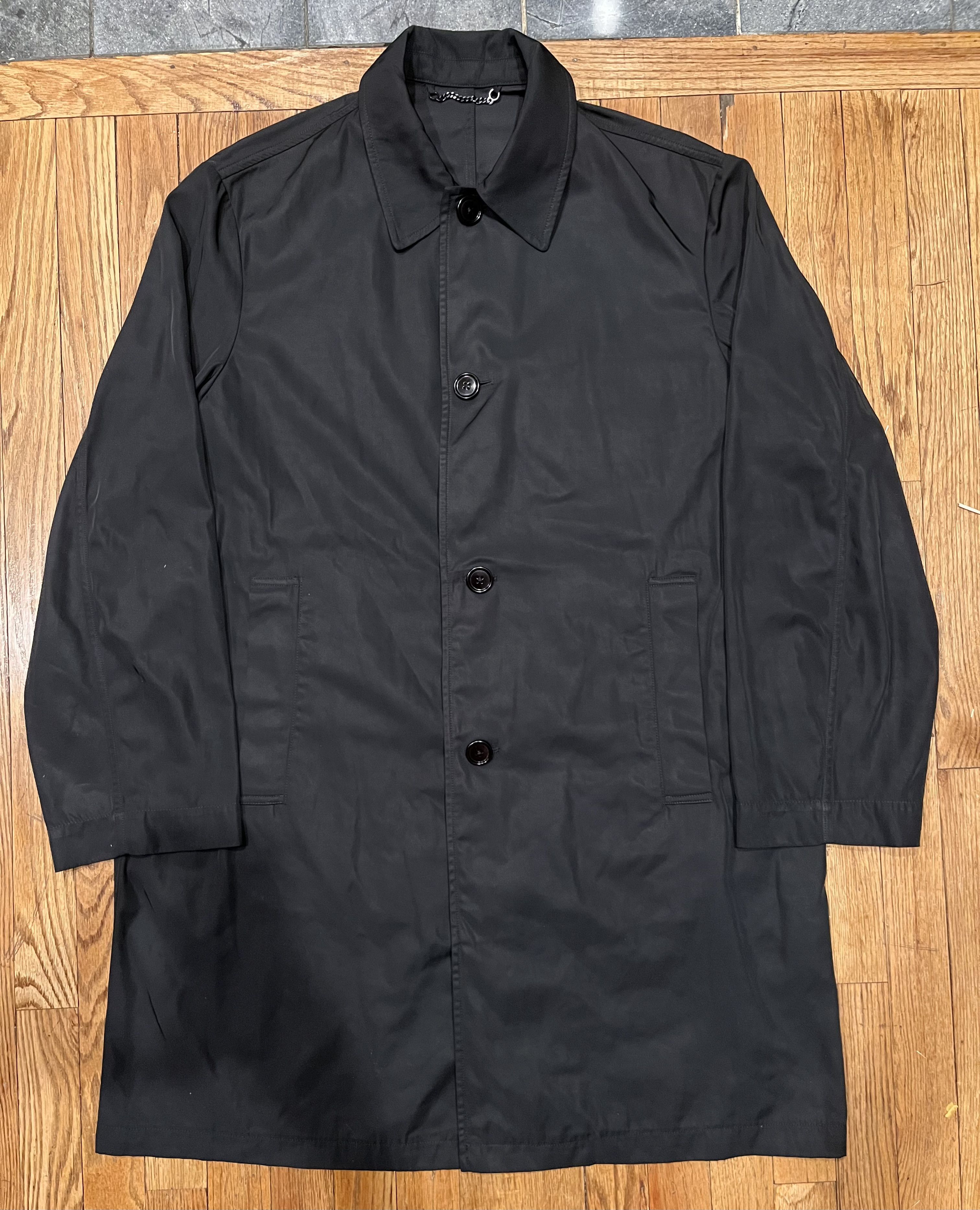 Dries Van Noten Dries Van Noten Black Single-Breasted Coat Size US M / EU 48-50 / 2 - 1 Thumbnail