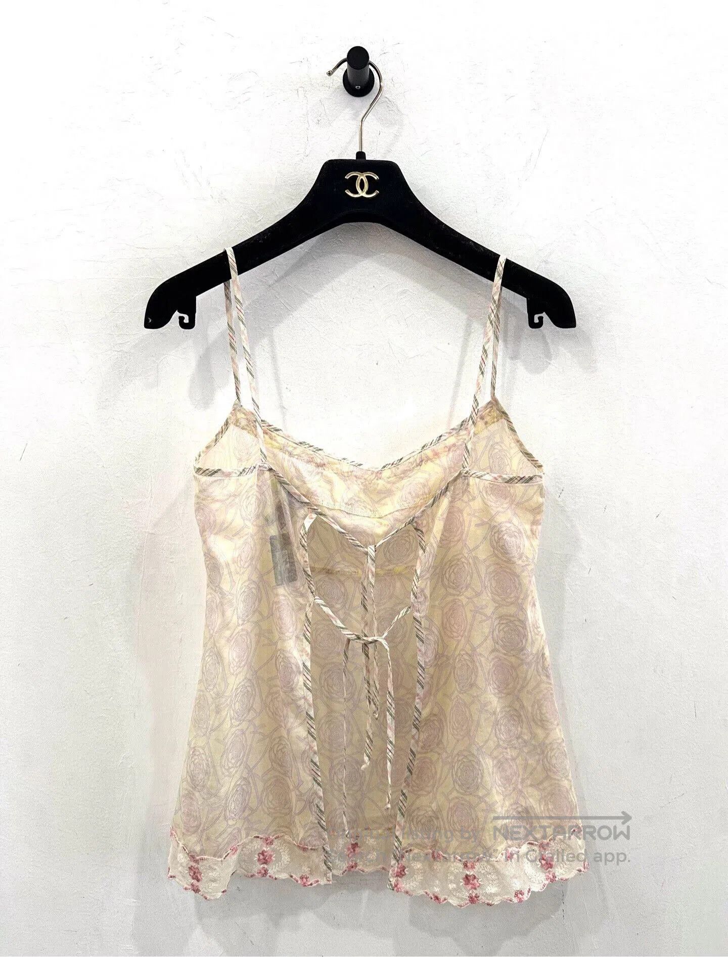 Chanel Chanel Women's Light Yellow Camisole. Size XS / US 0-2 / IT 36-38 - 3 Thumbnail