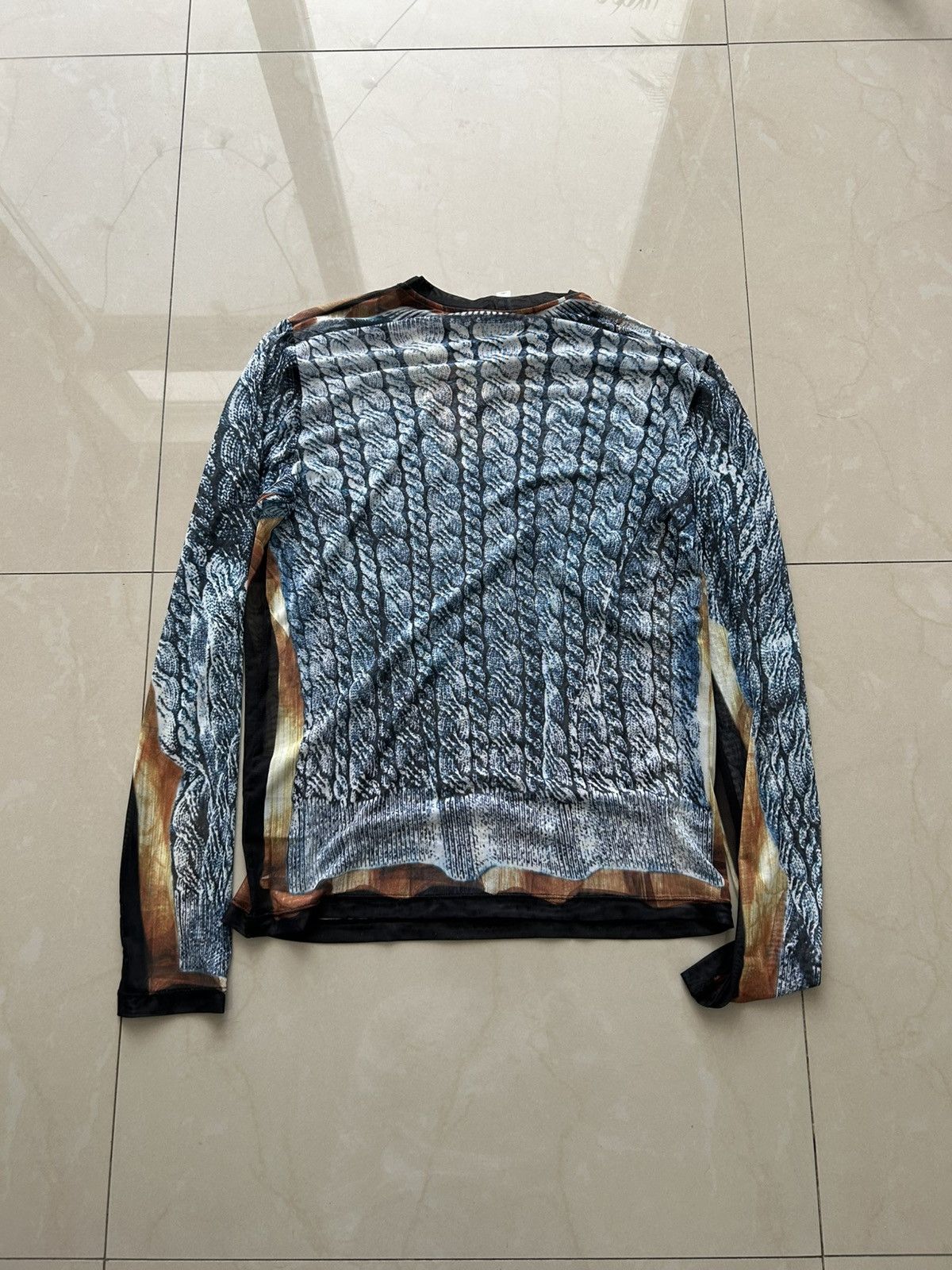 Other Glenn Martens x HM Mesh Long Sleeve Shirt Size US S / EU 44-46 / 1 - 3 Thumbnail