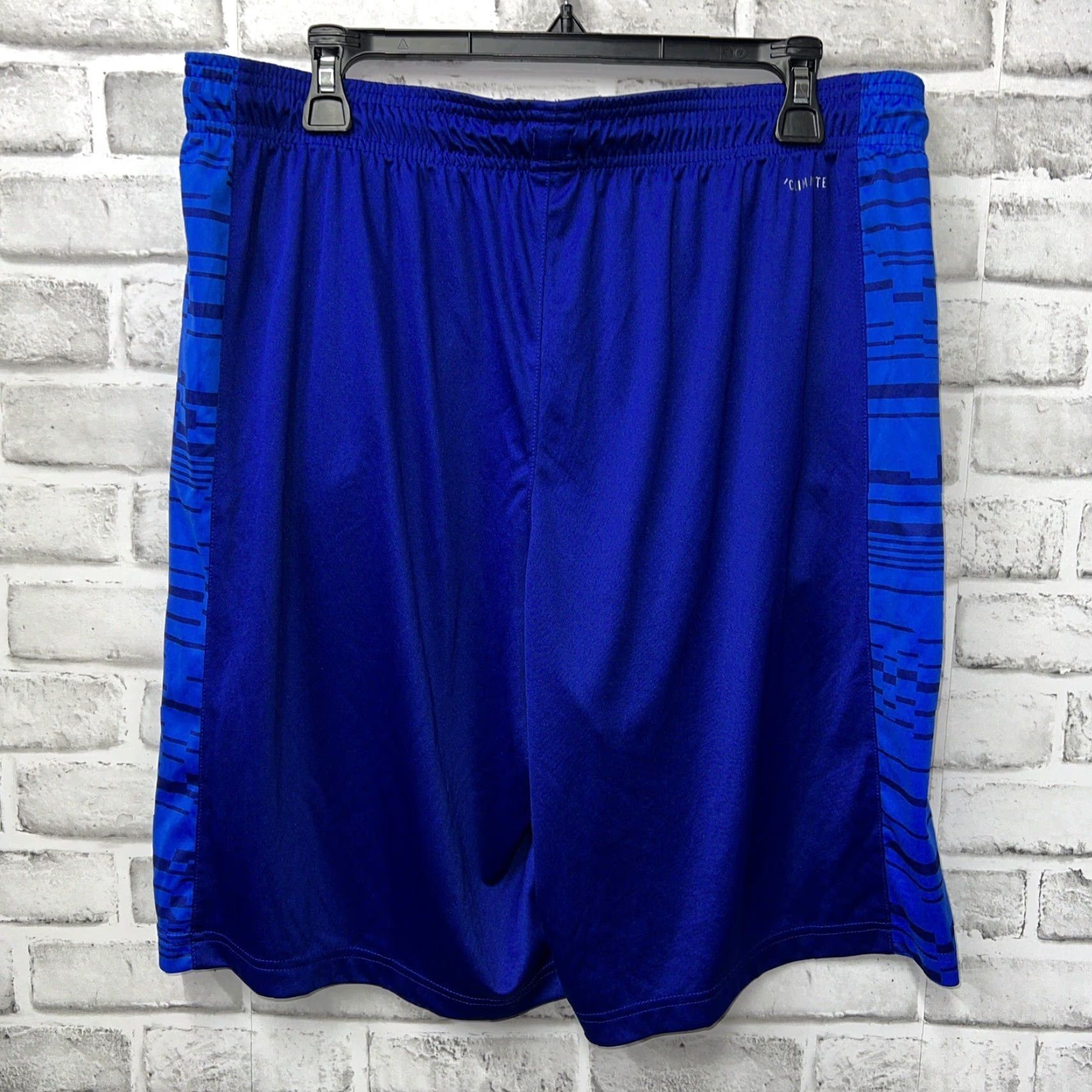 Adidas Adidas Climalite Athletic Shorts Mens XL Blue Size US 36 / EU 52 - 4 Thumbnail