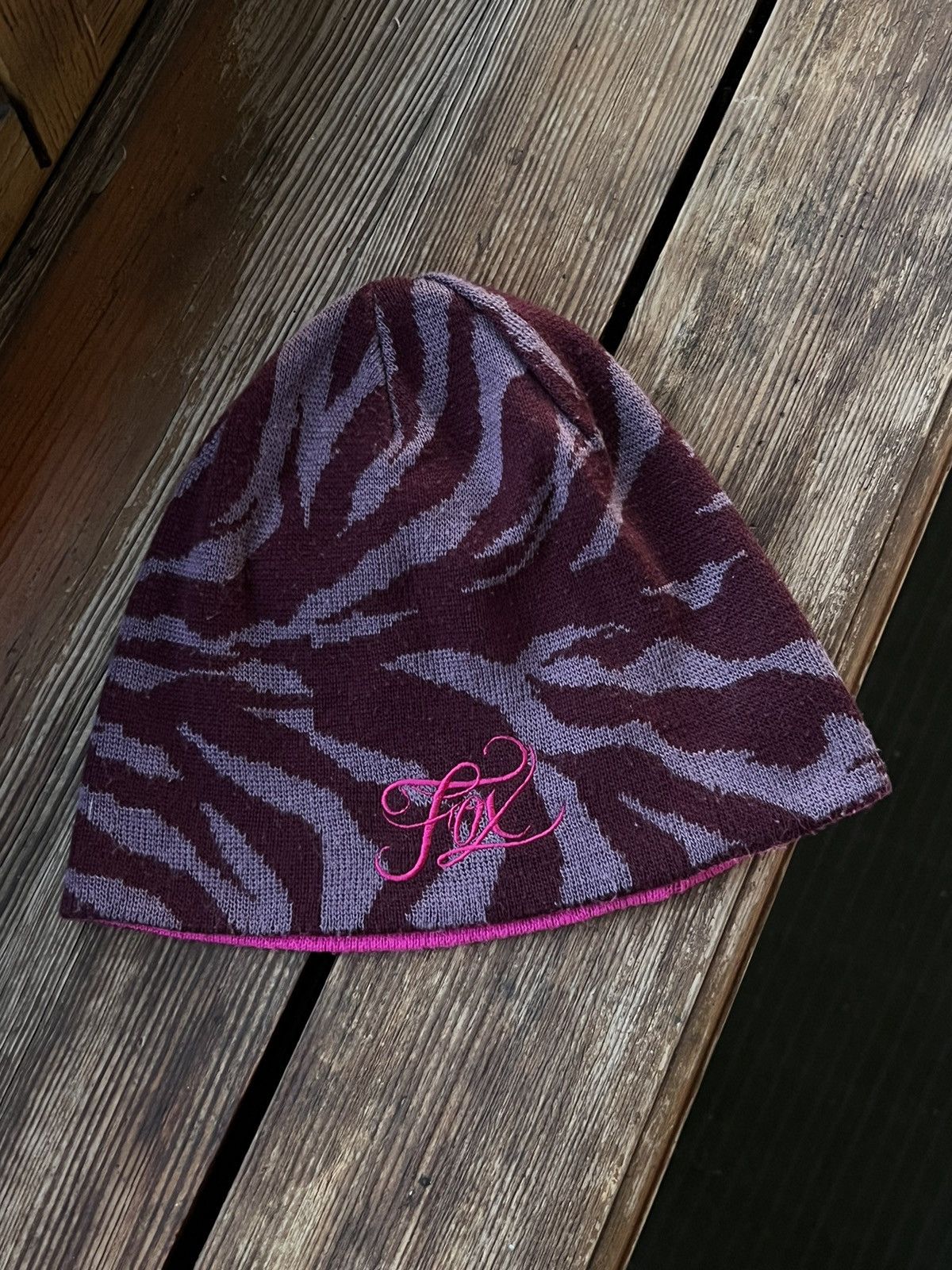 Vintage Y2k Pink Fox Hat Gorpcore Street Style Size ONE SIZE - 9 Thumbnail