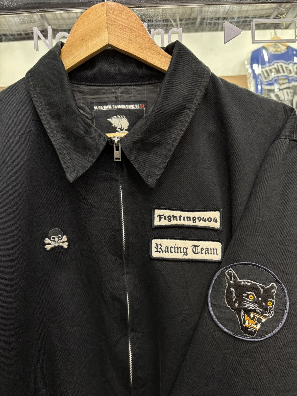 Neighborhood Neighborhood Med Black Jacket with Patch made 2004 Y2K Size US M / EU 48-50 / 2 - 4 Thumbnail