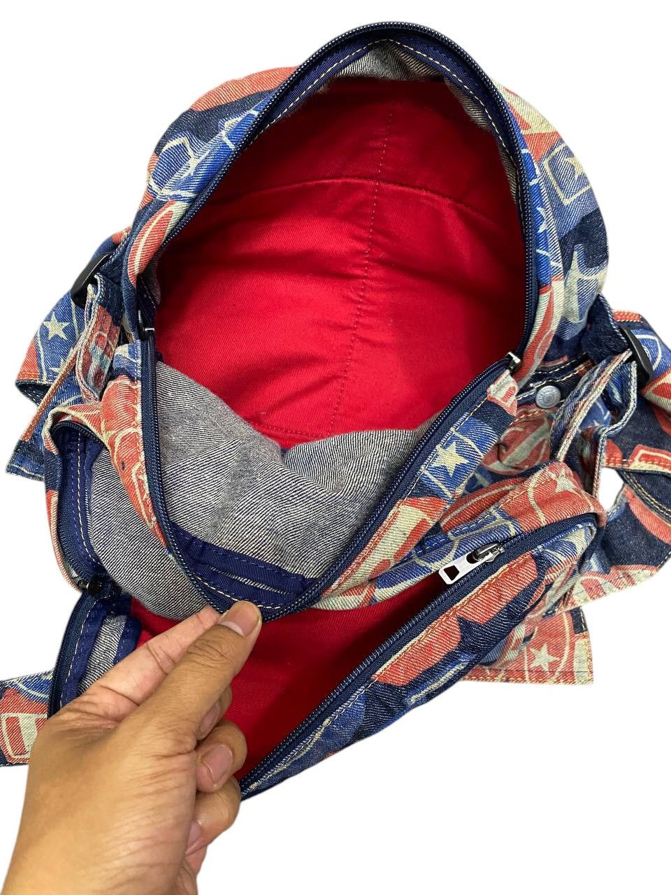 Hysteric Glamour VTG 90S HYSTERIC GLAMOUR TOOLS FIREFIGHTER BUMBAG DENIM Size ONE SIZE - 14 Thumbnail