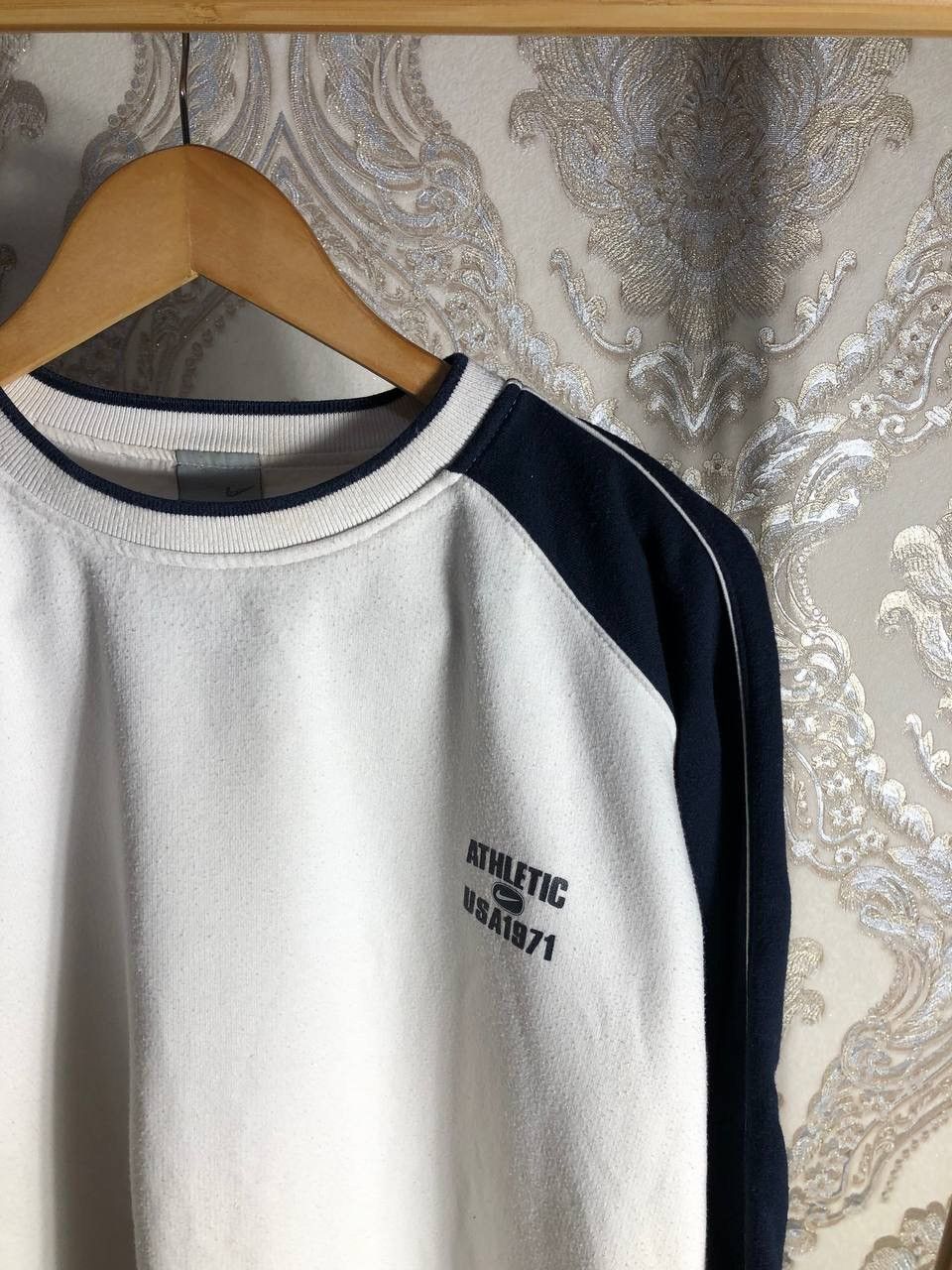 Nike × Vintage VERY RARE NIKE ATHLETIC USA 1971 SWEATSHIRT RETRO Y2K 90s Size US L / EU 52-54 / 3 - 2 Thumbnail