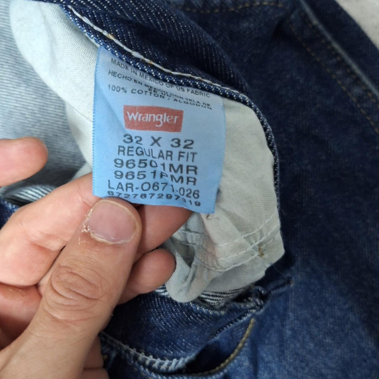 Wrangler Wrangler blue denim jeans #denim Size US 32 / EU 48 - 3 Thumbnail