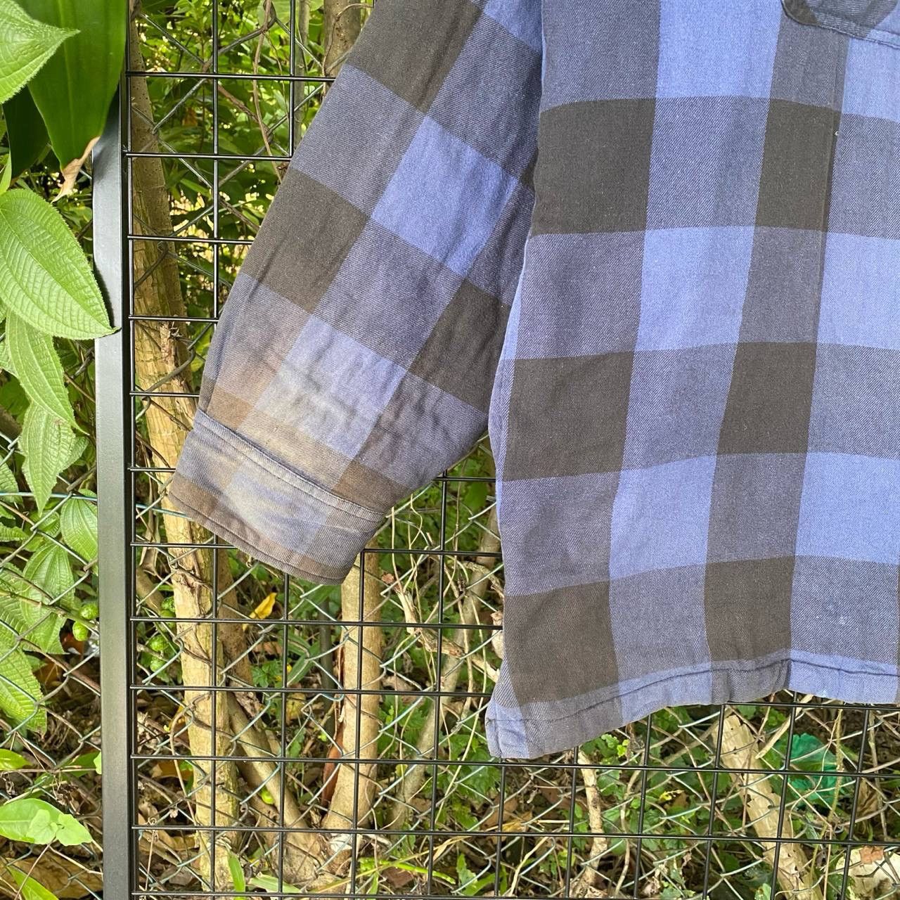 Dickies × Vintage Vtg Diekies Checkered Baggy Outdoor Jacket Size US XXL / EU 58 / 5 - 3 Thumbnail