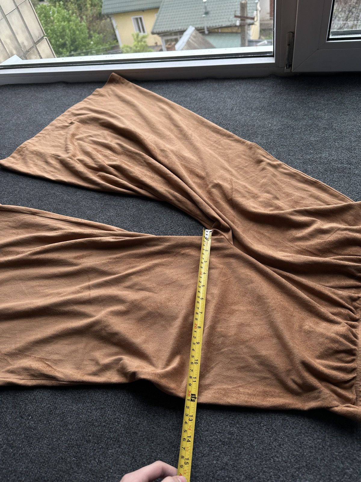Other 🚨 ULTRA BAGGY WOMEN BROWN SOFT PANTS RARE Size 30" / US 8 / IT 44 - 17 Thumbnail