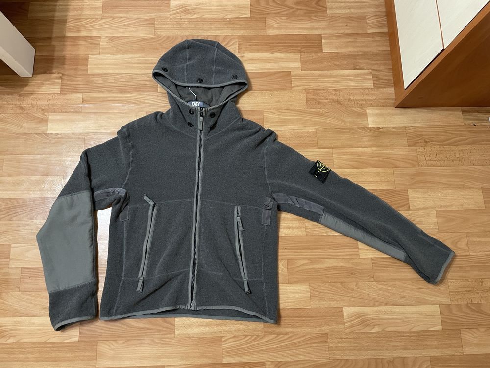 Stone Island Vintage Stone Island Wool Hoodie Size US S / EU 44-46 / 1 - 2 Thumbnail
