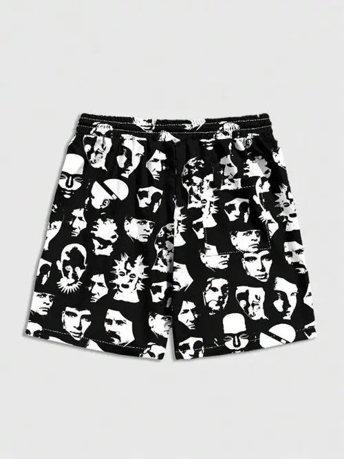 Japanese Brand Graphic Y2k Shorts DRIP summer Size US 34 / EU 50 - 4 Thumbnail