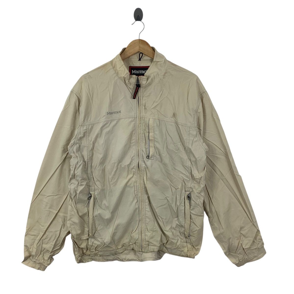 Marmot Vintage MARMOT x DESCENTE JAPAN Zipper Jacket Outdoor Size US L / EU 52-54 / 3 - 3 Thumbnail