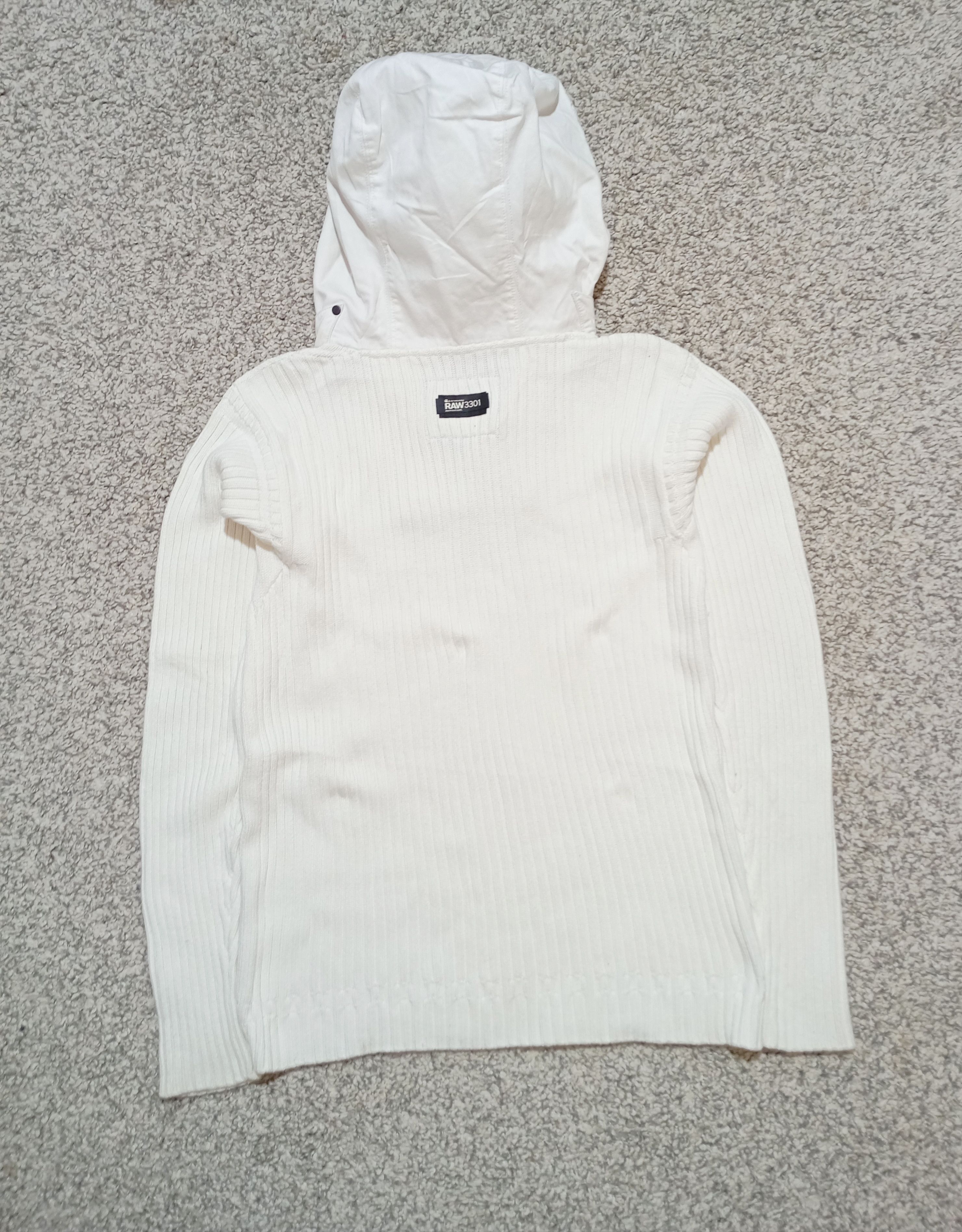 G-Star Vintage Gstar Raw Luca Hooded Knit Sweater Size US M / EU 48-50 / 2 - 12 Thumbnail