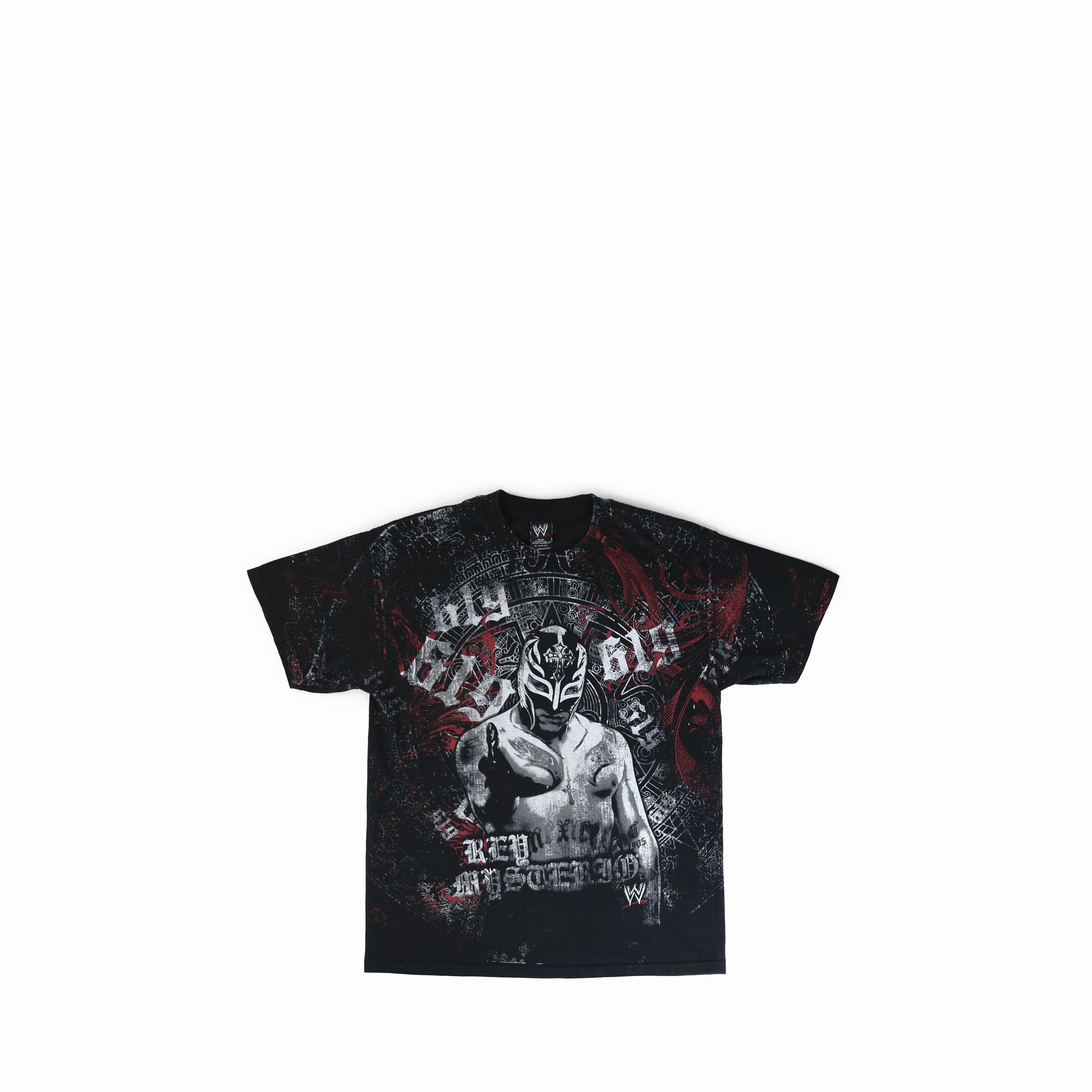 WWE Vintage 2010 Rey Mysterio AOP All Over Print WWE Tee Shirt Size US L / EU 52-54 / 3 - 1 Thumbnail