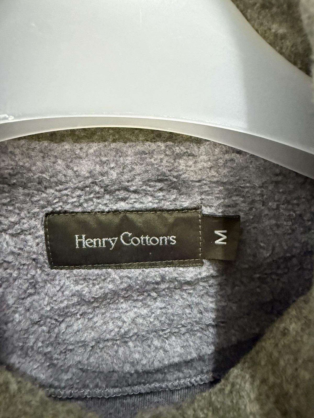 BARNS OUTFITTERS × Henry Cotton's × Le Grande Bleu (L.G.B.) 🔥 Henry Cottons Pullover Fleece Halfzipper - M Size US M / EU 48-50 / 2 - 8 Thumbnail