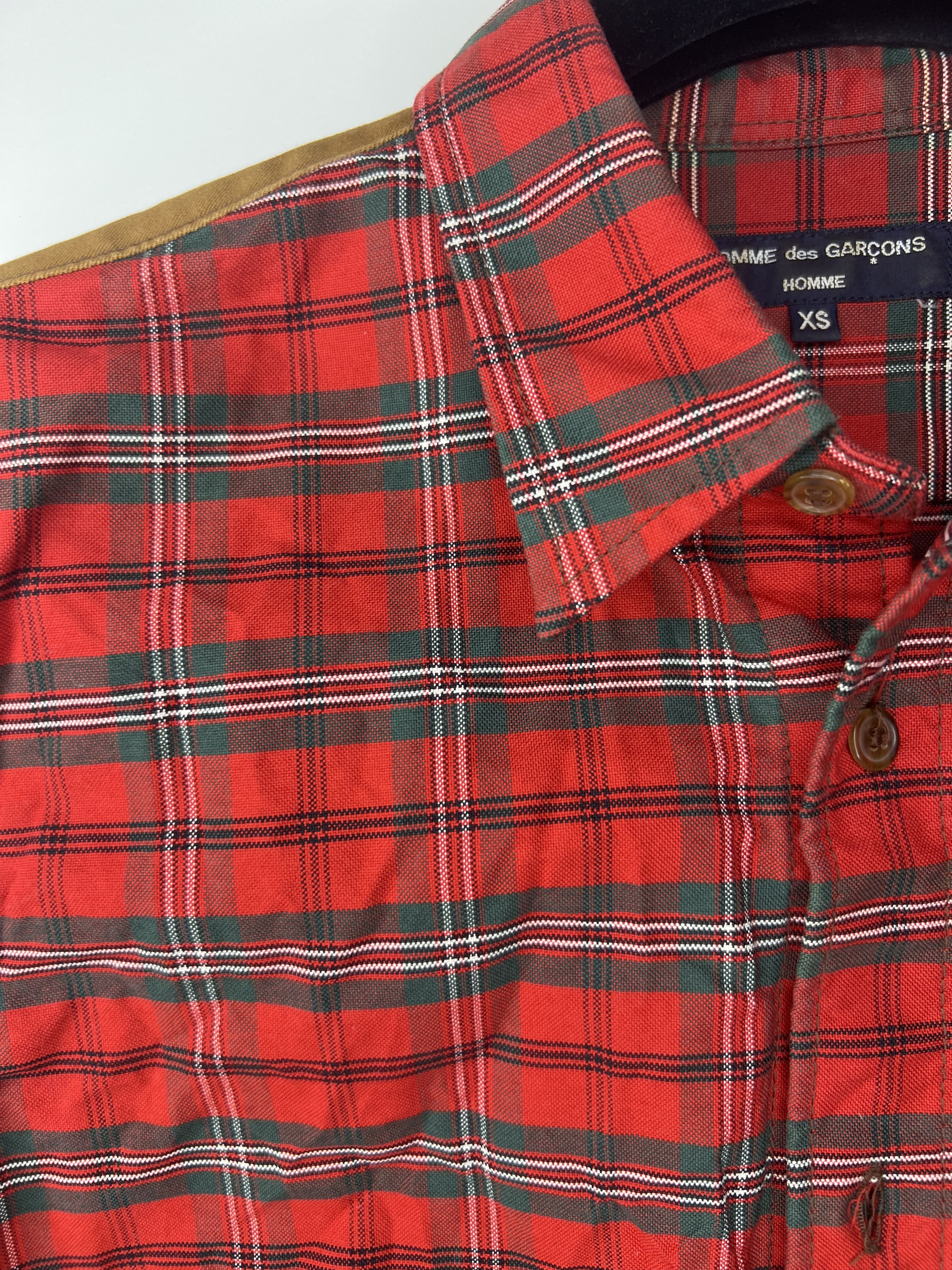Comme des Garcons Vintage Checked Shirt Size US XS / EU 42 / 0 - 7 Thumbnail