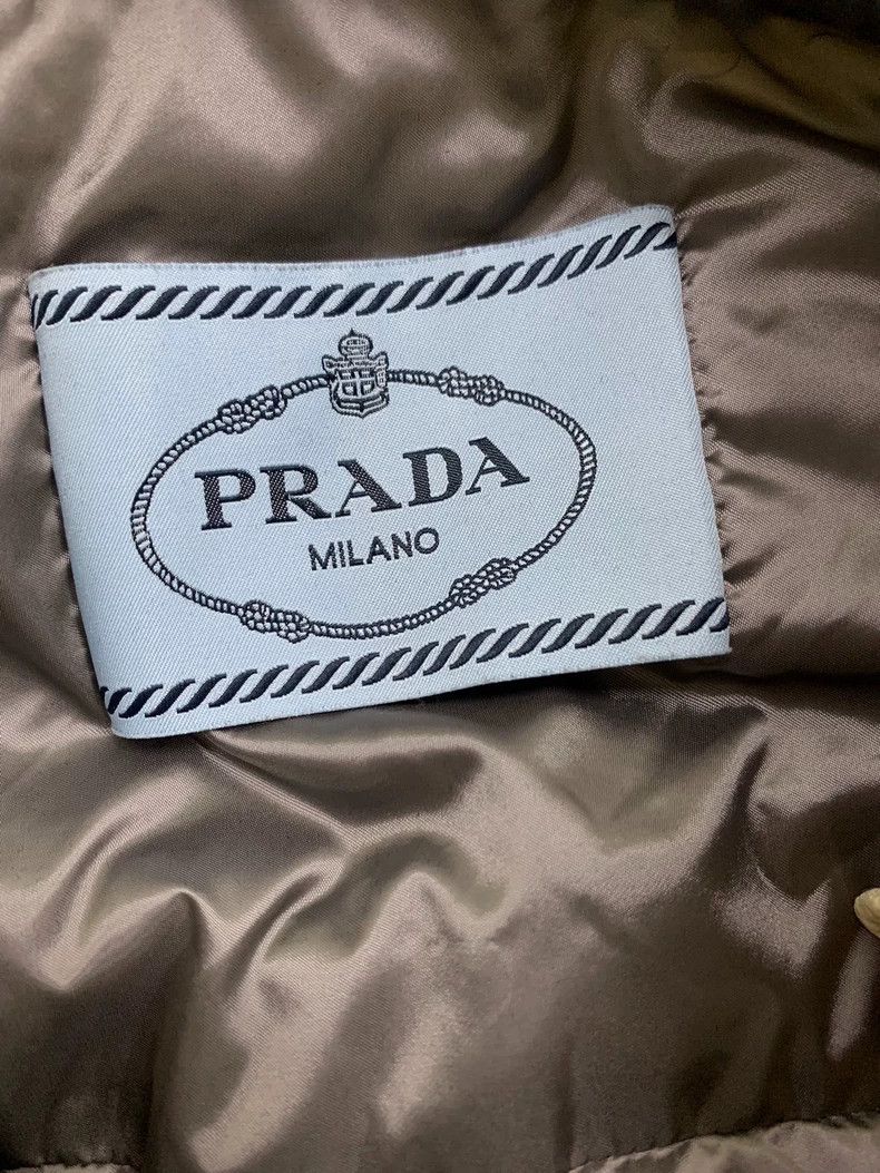 Prada Prada Triangle striped down vest Size US XXS / EU 40 - 4 Thumbnail