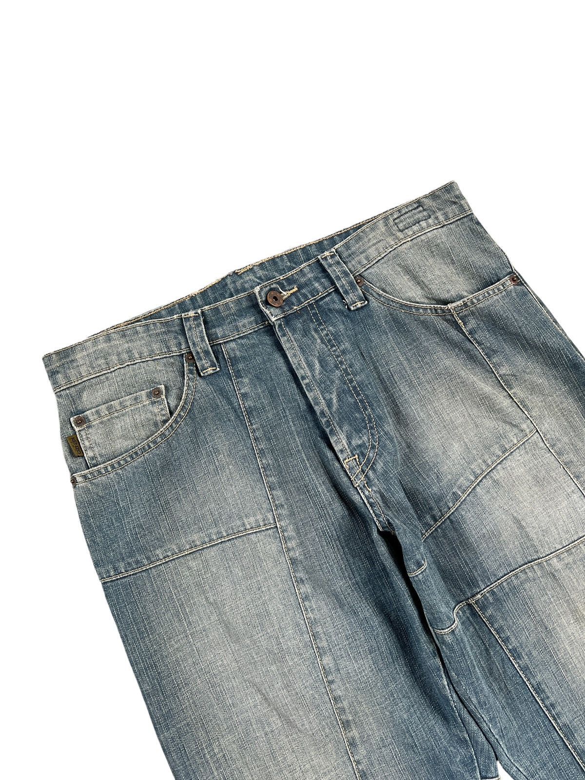 Japanese Brand Kenzo Homme Reworked Denim Size US 34 / EU 50 - 4 Thumbnail