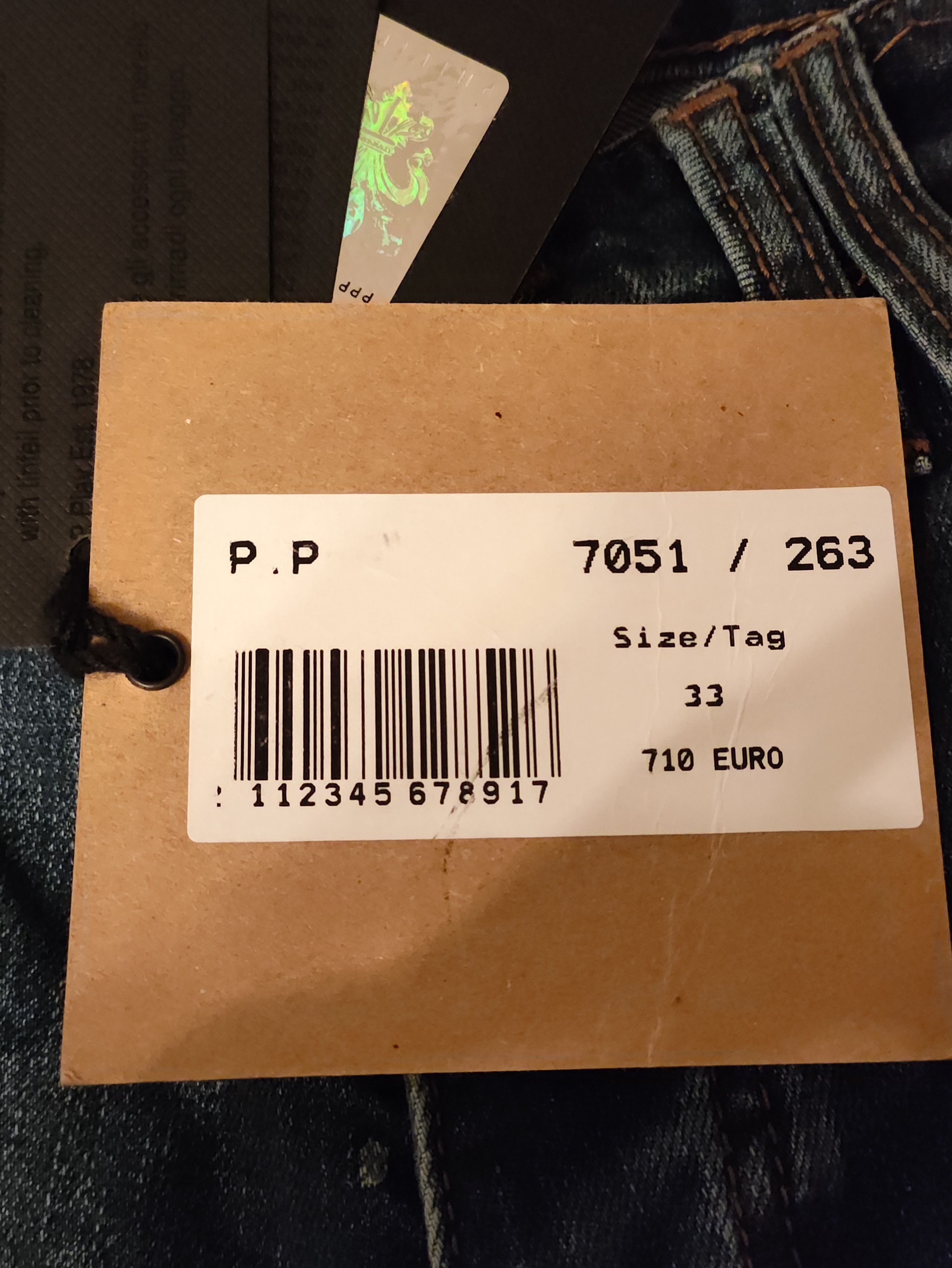 Philipp Plein Rare!!! limited philipp plein jeans Size US 33 - 25 Thumbnail