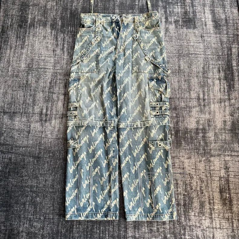 Balenciaga Balenciaga Denim Work Pants Size US 32 / EU 48 - 1 Thumbnail