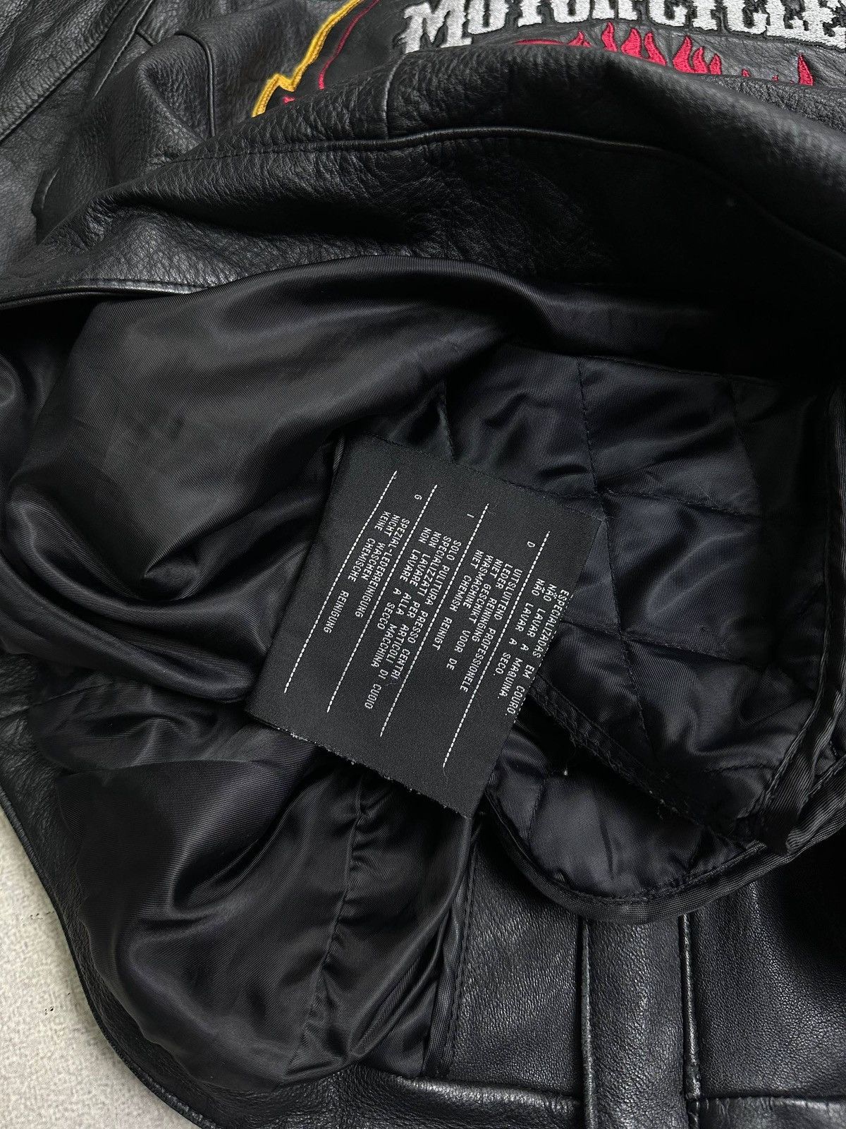 Genuine Leather Vintage Wiseman Motor Cycles Genuine Leather Moto Jacket M Size US M / EU 48-50 / 2 - 10 Thumbnail