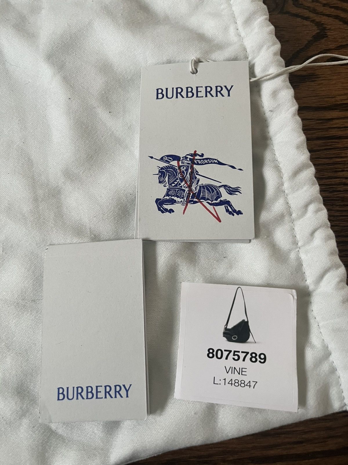 Burberry Burberry Small Knight Shearling Bag Size ONE SIZE - 22 Thumbnail