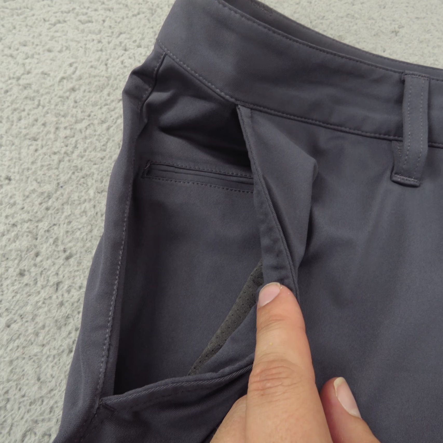 Rhone Rhone Pants Mens 40x30 Grey Commuter Slim Golf Stretch Performance Chinos Flex Size US 40 / EU 56 - 6 Thumbnail