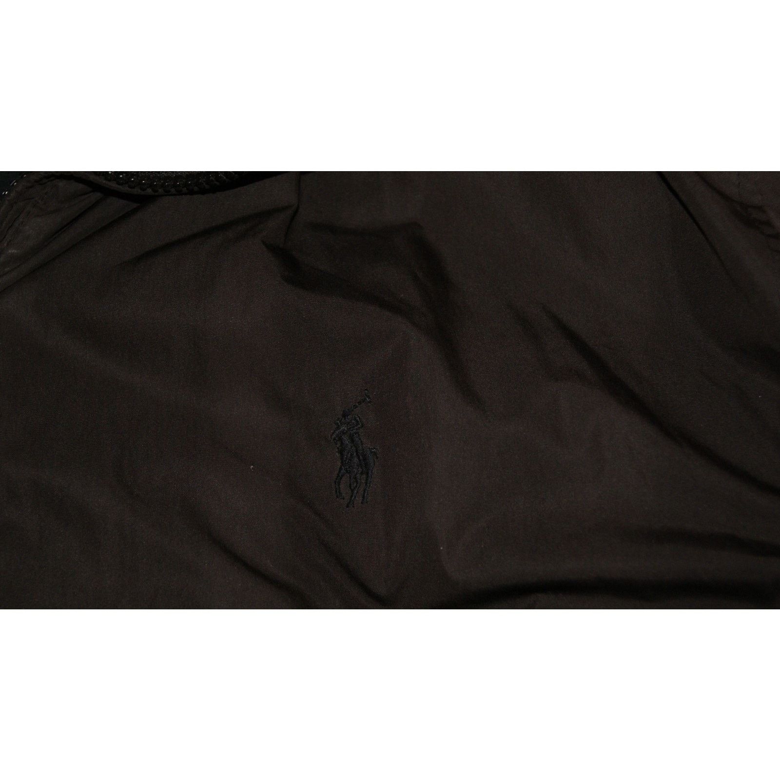 Polo Ralph Lauren VTG Polo Ralph Lauren Mens XL Bomber Coat Calf Leather Trim Size US XL / EU 56 / 4 - 4 Thumbnail