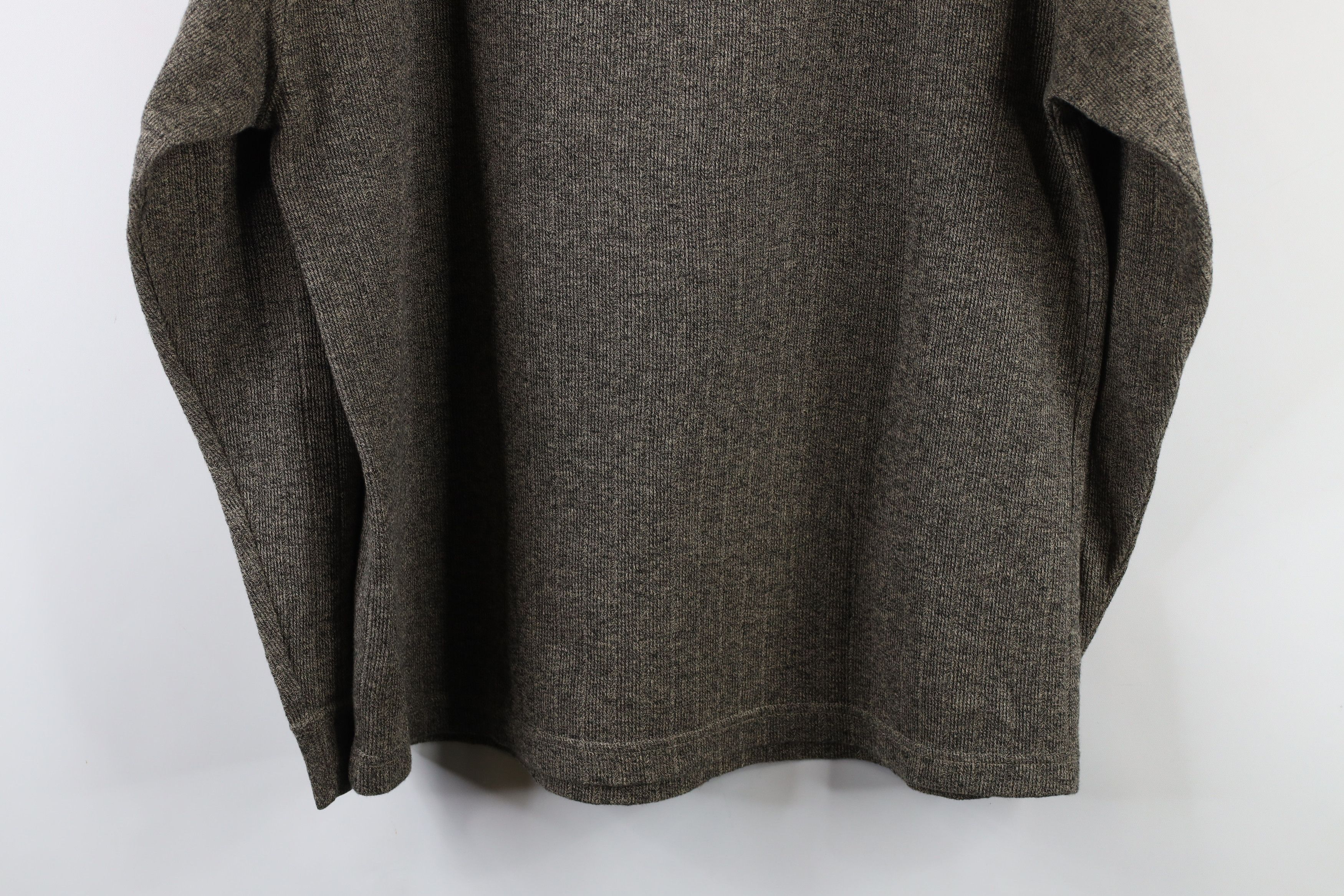 Vintage Vintage 90s Streetwear Heavyweight Knit Long Sleeve T-Shirt Size US L / EU 52-54 / 3 - 8 Thumbnail