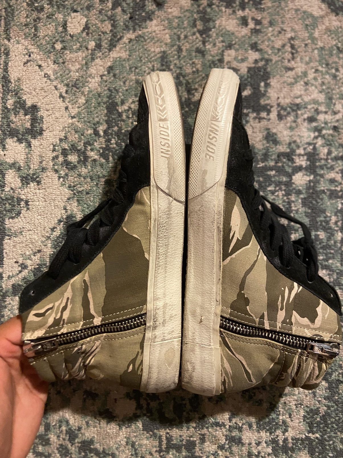 Golden Goose Golden Goose Printed Distressed Accents sneakers size 37 Size US 6.5 / IT 36.5 - 5 Thumbnail