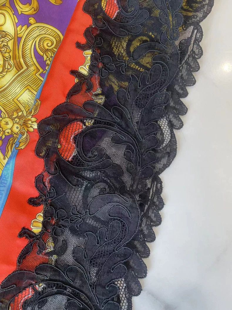 Versace Versace Baroque print skirt Size XXL / US 16-18 / IT 52-54 - 6 Thumbnail