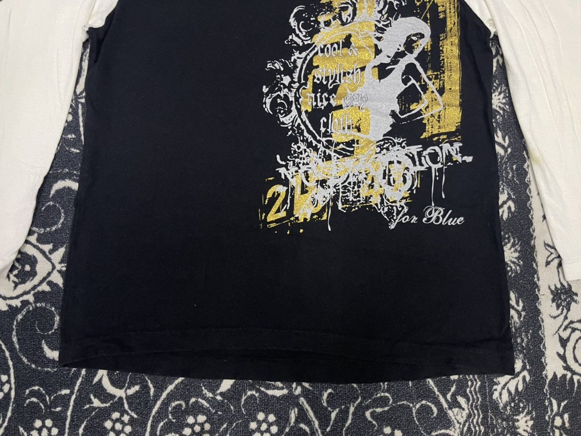 Japanese Brand 2000s HYSTERIC GLAMOUR INSPIRED 3QUATER SHIRT Size US M / EU 48-50 / 2 - 4 Thumbnail