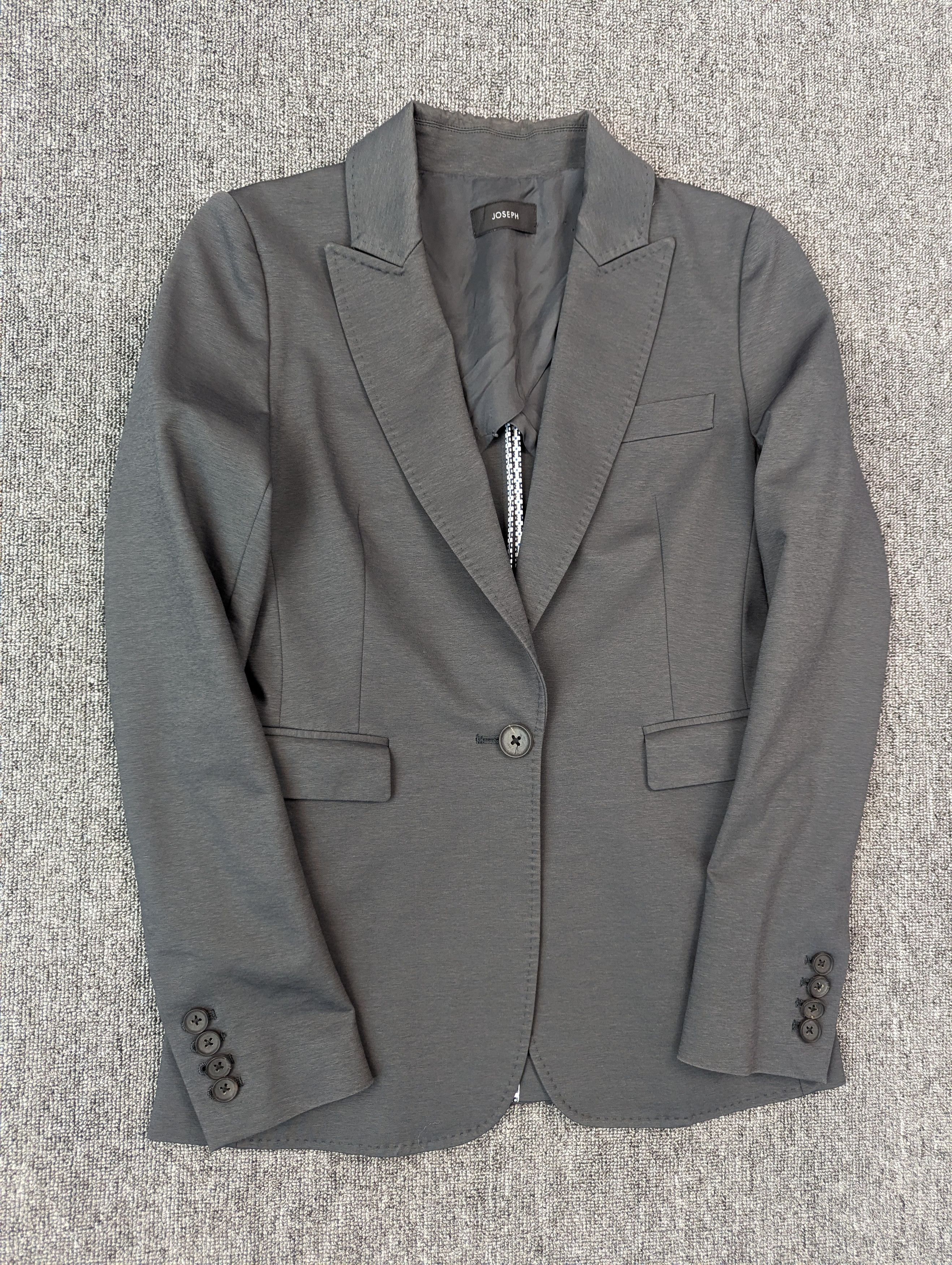 Joseph Women's Joseph Grey Style Blazer Jacket Size 36 Size XS / US 0-2 / IT 36-38 - 3 Thumbnail
