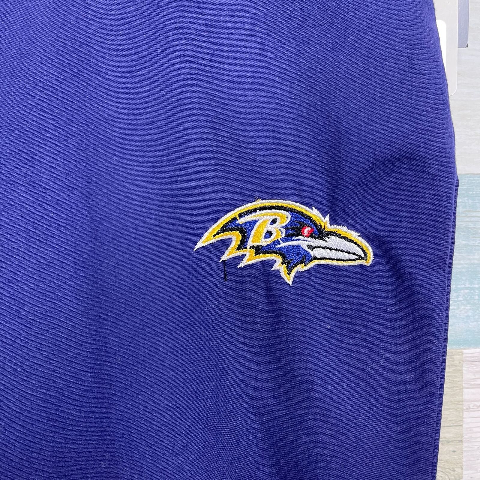 NFL Baltimore Ravens NFL Team Scrub Set Purple Yellow XL Large Size 30" / US 8 / IT 44 - 9 Thumbnail