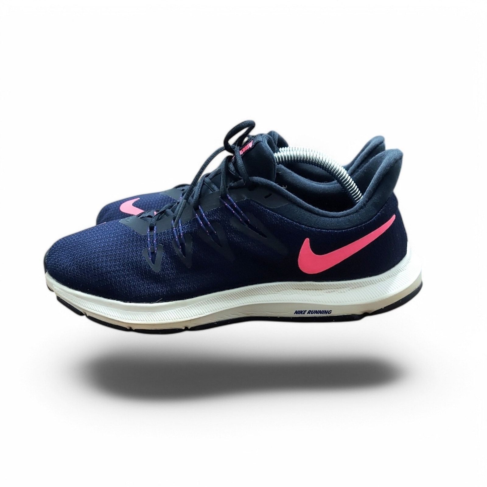 Nike Nike Pink and Blue Athletic Shoes Breathable Upper Size US 10.5 / IT 40.5 - 4 Thumbnail