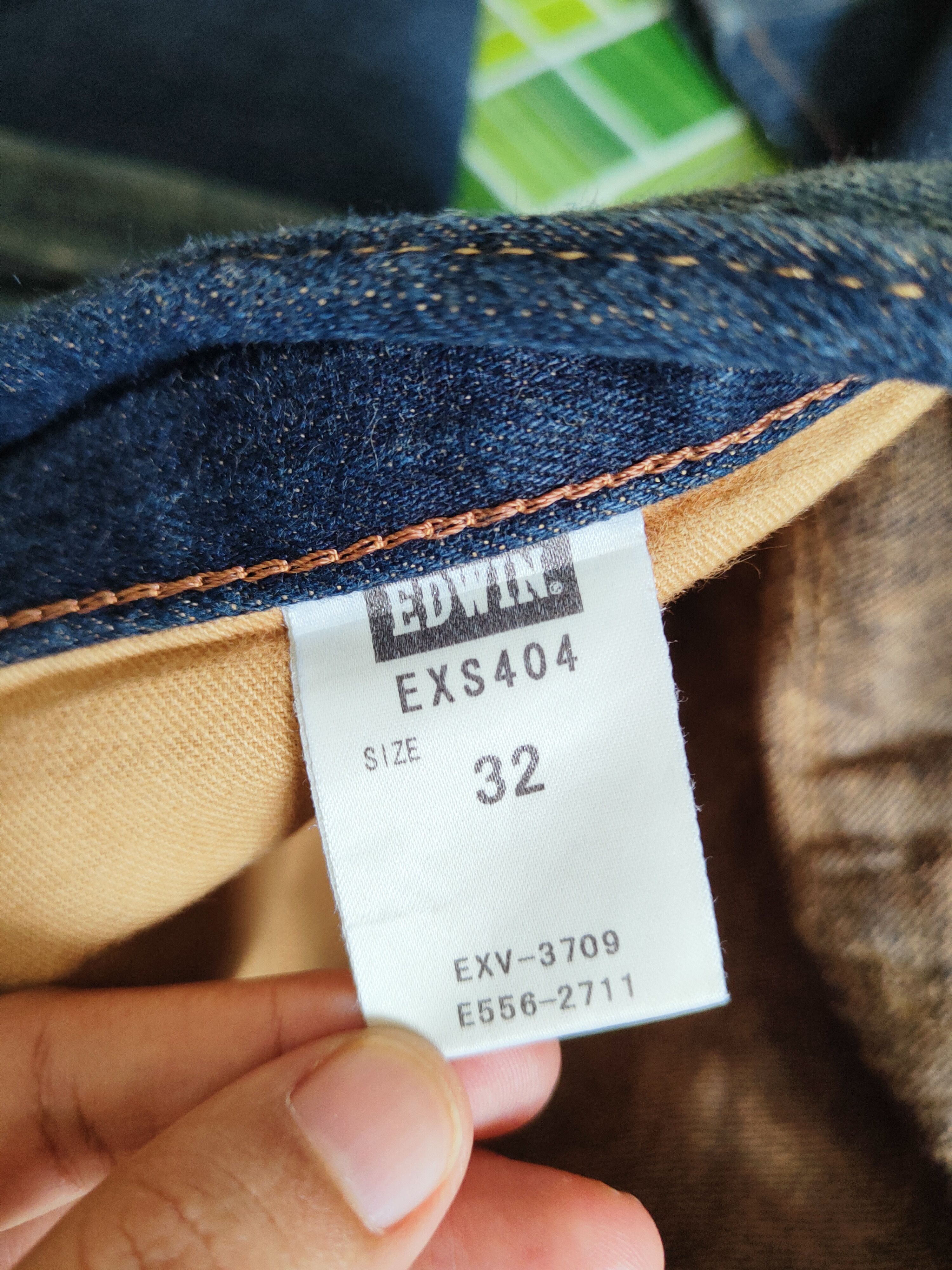 Edwin Edwin Dark Blue Distressed Ripped Jeans #S2739 Size US 34 / EU 50 - 18 Thumbnail