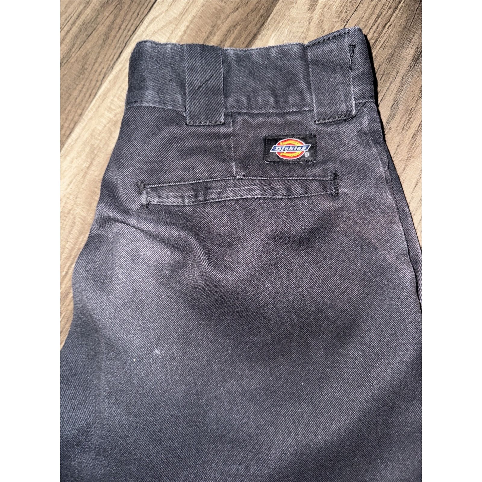 Dickies Dickies 874 Flex Original Fit Chino Pants Black Distressed Size US 30 / EU 46 - 2 Thumbnail