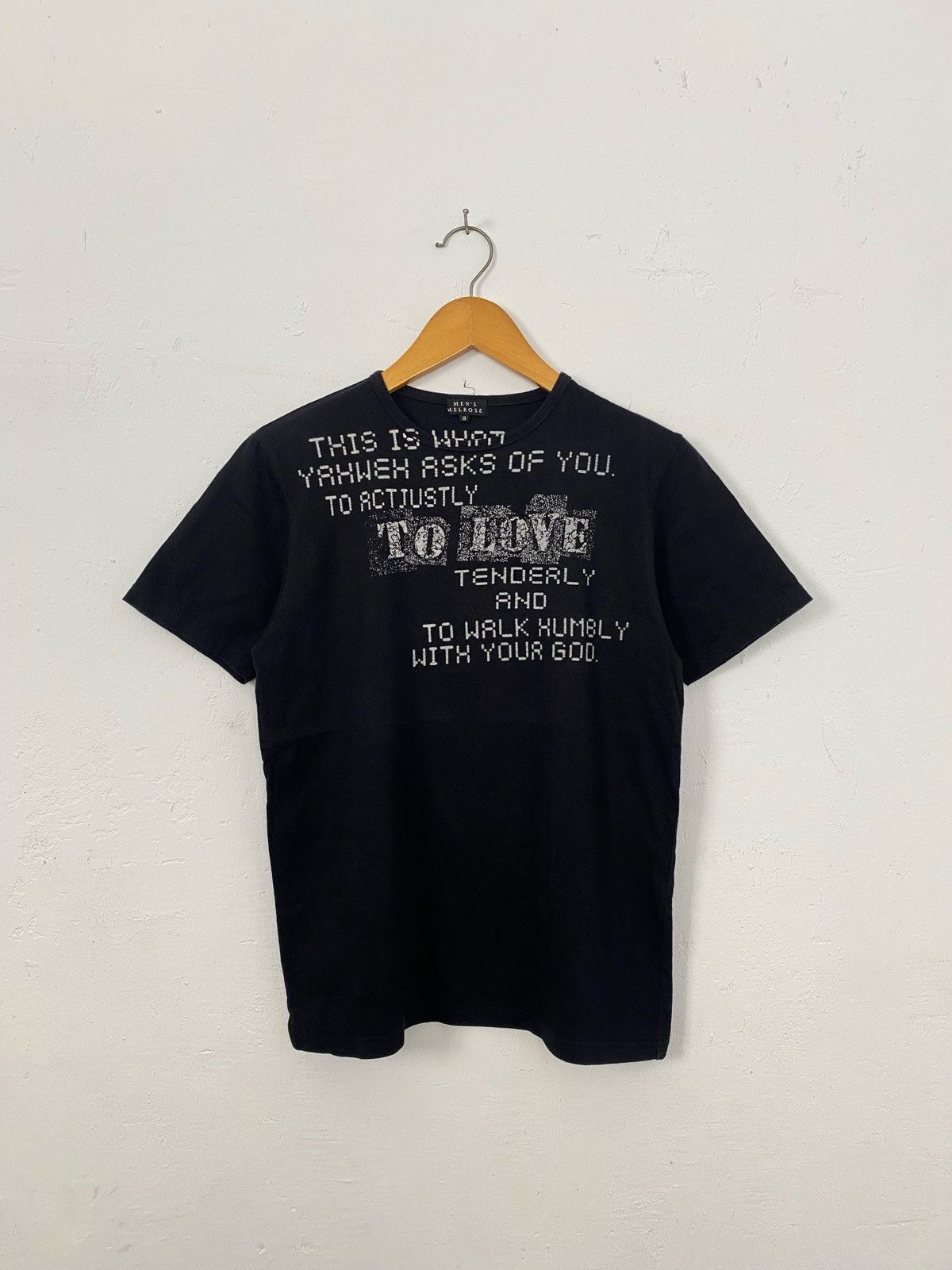 If Six Was Nine Men's Melrose poem t-shirt Size US M / EU 48-50 / 2 - 1 Thumbnail