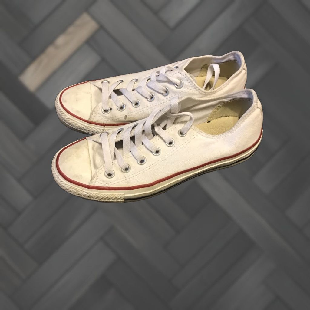 Converse Converse All Star Sneaker Unisex Men 6 White Canvas Stars Athletic M7652 Chuck Taylor All Star Size US 6 / EU 39 - 1 Thumbnail